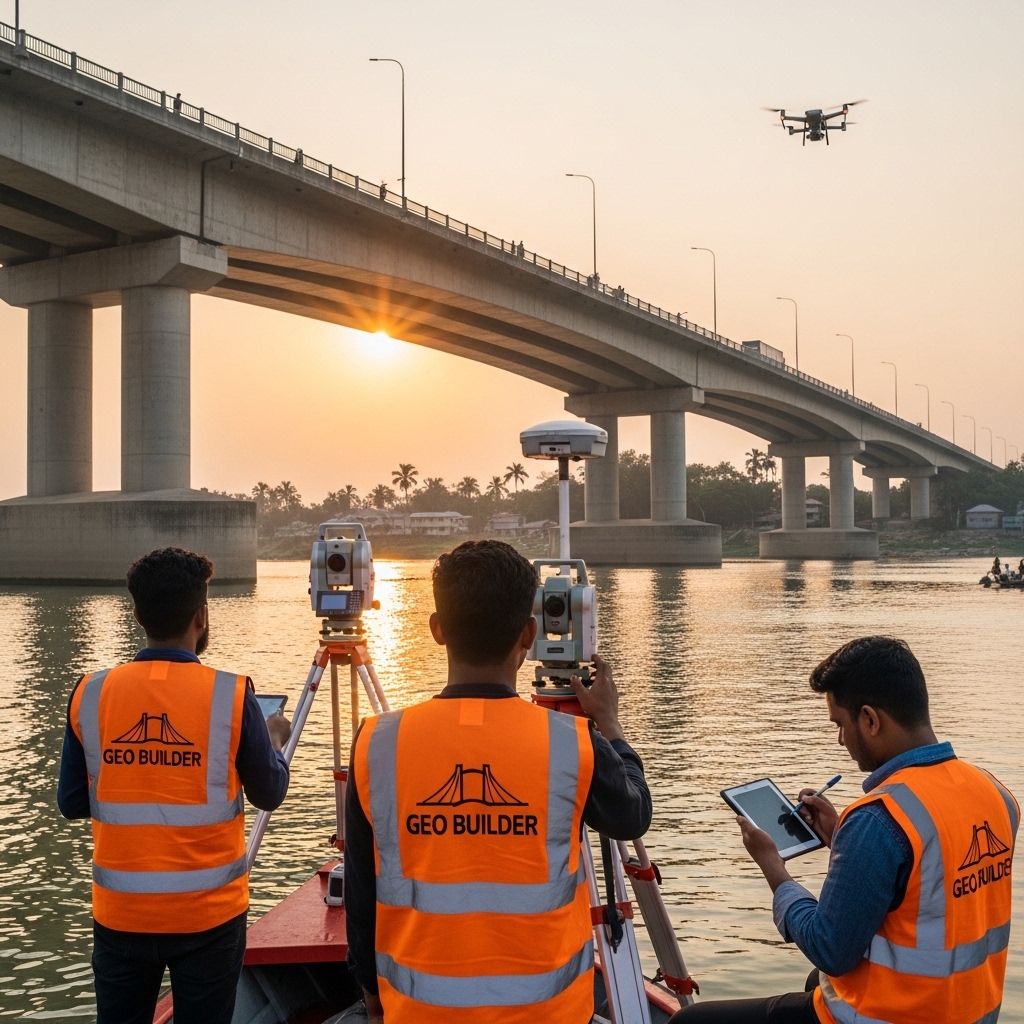 Bridge Survey in Bangladesh